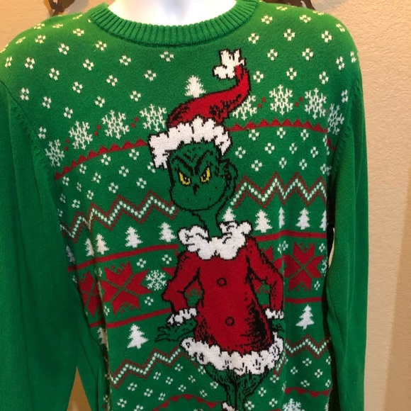 grinch sweaters for men